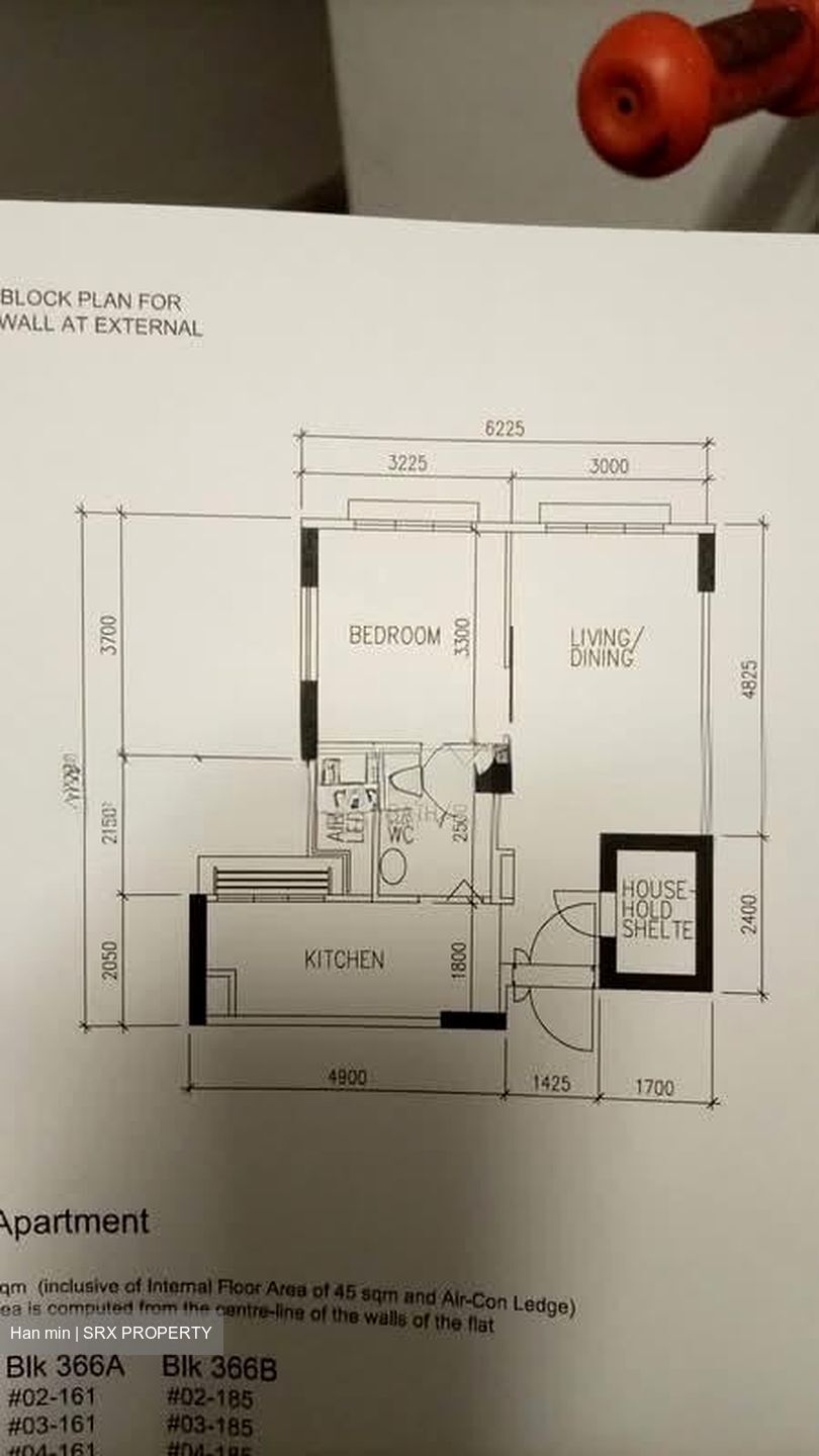 Blk 365A Sun Breeze (Sembawang), HDB 2 Rooms #563334051